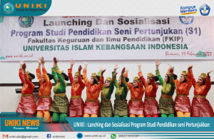 UNIKI FKIP : Launcing dan Sosialisasi Program Studi Pendidikan Seni Pertunjukan