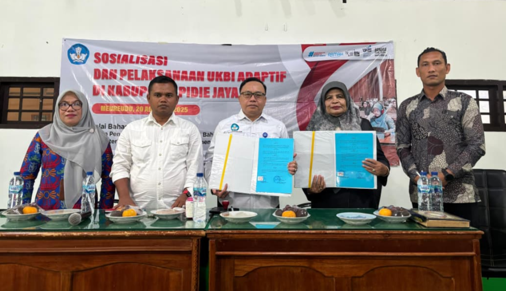 Perkuat Pendidikan dan Budaya, FKIP UNIKI Teken MoU dengan Balai Bahasa Aceh