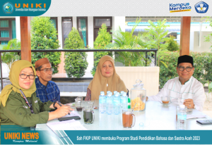 Izin prodi Pendidikan Bahasa dan Sastra Aceh turun, UNIKI sah buka kelas