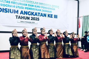 Mahasiswa Pendidikan Seni Pertunjukan UNIKI Warnai Yudisium ke-III FKIP