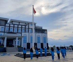 Semarak Merah Putih di LLDIKTI Aceh: Mahasiswa dan Dosen Pendidikan Seni Pertunjukan UNIKI Tampilkan Dedikasi Lewat Padus dan Paskibra